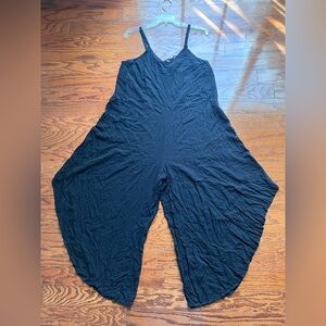 Royalty For Me Black Flowy Jumpsuit